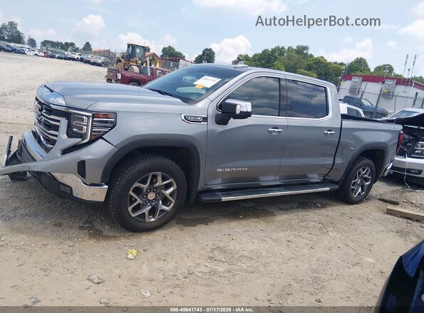 3GTUUDEDXSG373375 2025 GMC SIERRA Gray Widok wnętrza 360 stopni
