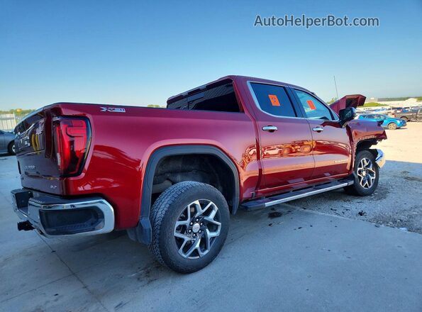 3GTUUDEL0RG142728 2024 GMC SIERRA Burgundy Задня права чверть