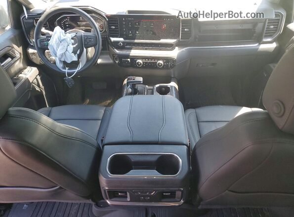 3GTUUDEL2SG393286 2025 GMC SIERRA Black Առջևի վահանակի տեսք