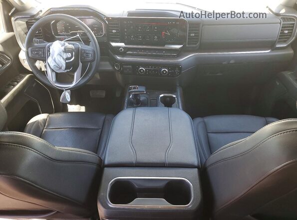 3GTUUDELXRG408028 2024 GMC SIERRA White Widok deski rozdzielczej