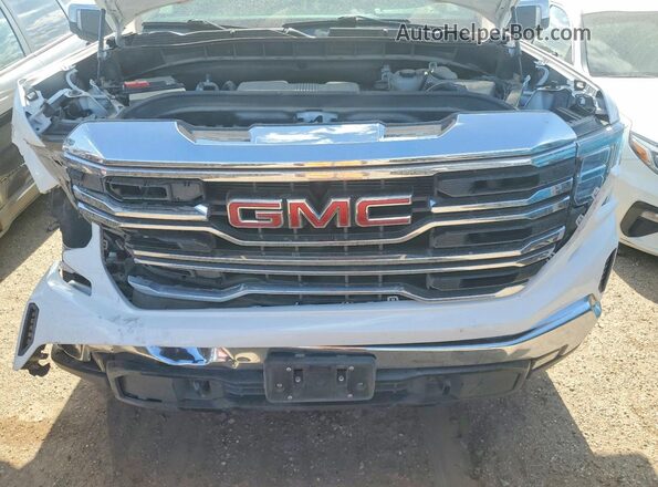 3GTUUDELXRG408028 2024 GMC SIERRA White Widok wnętrza z tyłu