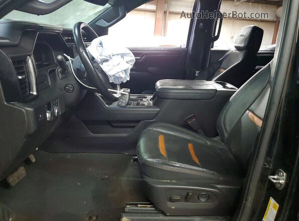 3GTUUEE88RG388153 2024 GMC SIERRA Black წინა სალონის ხედი