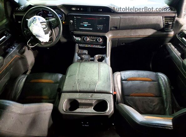 3GTUUEE88RG388153 2024 GMC SIERRA Black წინა პანელის ხედი