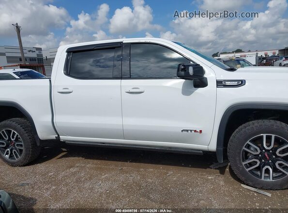 3GTUUEE8XRG204198 2024 GMC SIERRA White Widok wnętrza z tyłu