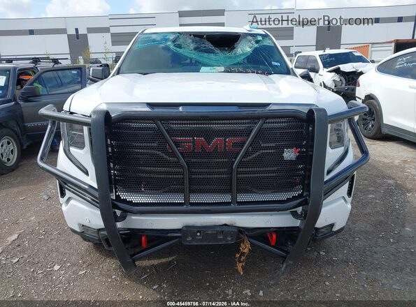 3GTUUEE8XRG204198 2024 GMC SIERRA White Widok zestawu wskaźników