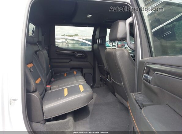 3GTUUEE8XRG204198 2024 GMC SIERRA White Widok naklejki z numerem VIN