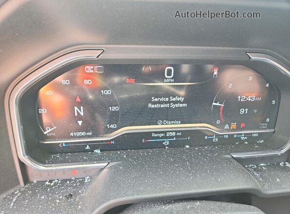 3GTUUEEL7RG273113 2024 GMC SIERRA Серый Вид щитка приборов