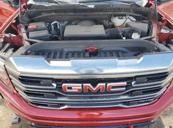 3GTUUEELXRG460457 2024 GMC SIERRA Red უკანა სალონის ხედი