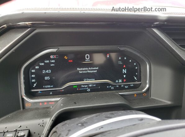 3GTUUEELXRG460457 2024 GMC SIERRA Red ხელსაწყოთა პანელის ხედი
