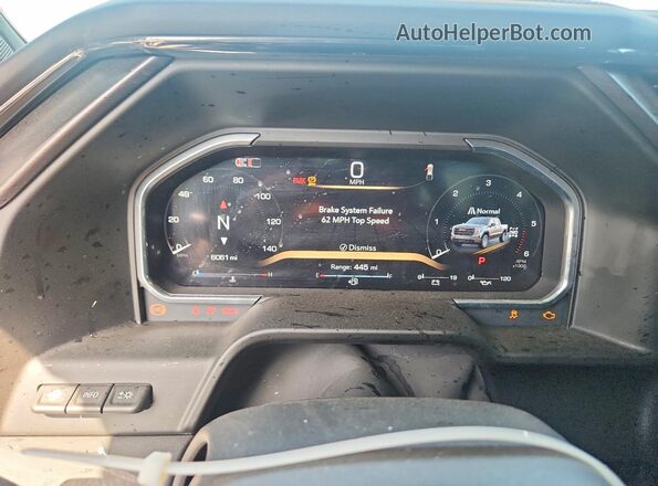 3GTUUFE85TG121694 2026 GMC SIERRA Charcoal ხელსაწყოთა პანელის ხედი