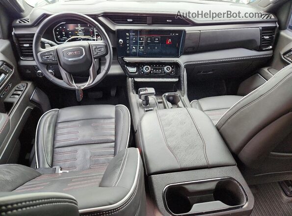 3GTUUFEL4PG351155 2023 GMC SIERRA Белый Вид панели приборов
