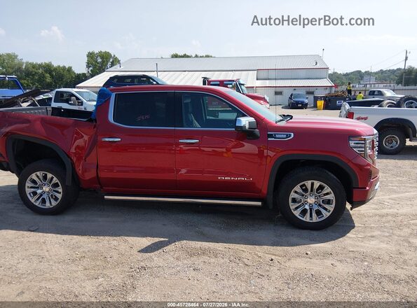 3GTUUGE81RG287175 2024 GMC SIERRA Red Вид задньої частини салону