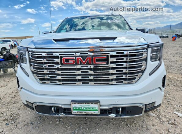 3GTUUGE83RG198966 2024 GMC SIERRA White Front view