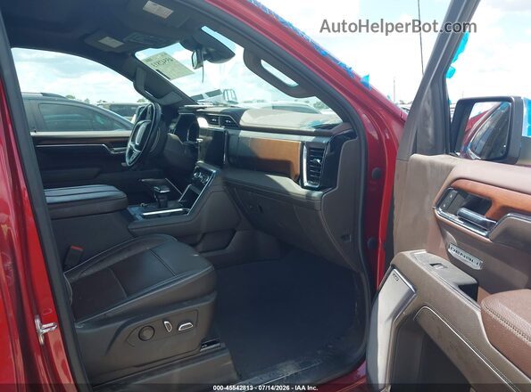 3GTUUGE86PG361638 2023 GMC SIERRA Maroon Vista interior delantera