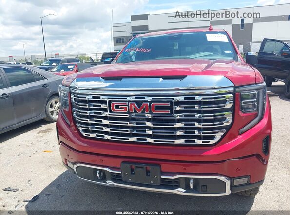 3GTUUGE86PG361638 2023 GMC SIERRA Maroon Vista del salpicadero