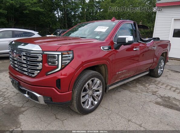 3GTUUGE8XRG170033 2024 GMC SIERRA Red Przód lewy