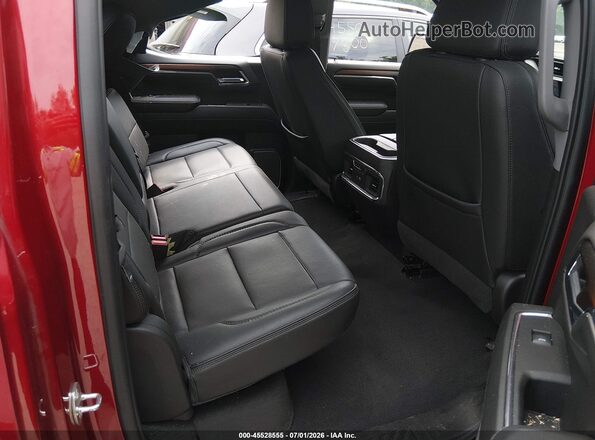 3GTUUGE8XRG170033 2024 GMC SIERRA Red Widok naklejki z numerem VIN