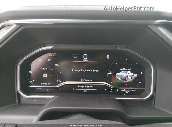 3GTUUGE8XRG170033 2024 GMC SIERRA Red Widok tylnych siedzeń