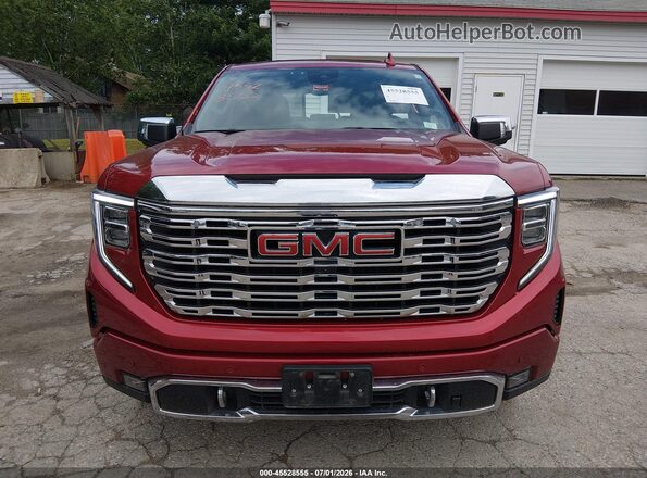 3GTUUGE8XRG170033 2024 GMC SIERRA Red Widok zestawu wskaźników