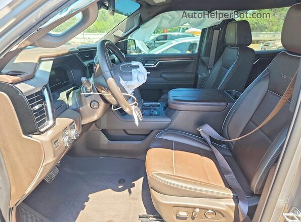 3GTUUGED0RG376927 2024 GMC SIERRA Gray Vista interior delantera