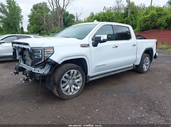 3GTUUGED1TG337724 2026 GMC SIERRA White Передня ліва чверть