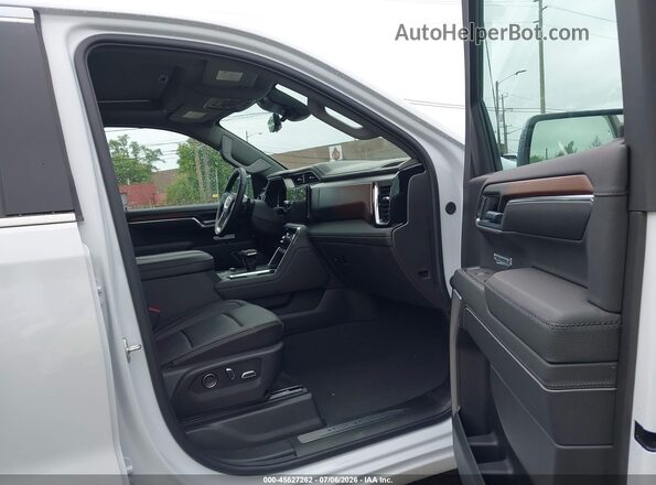 3GTUUGED1TG337724 2026 GMC SIERRA White Вид салону спереду