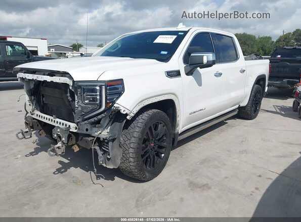 3GTUUGED3NG675662 2022 GMC SIERRA White Front left