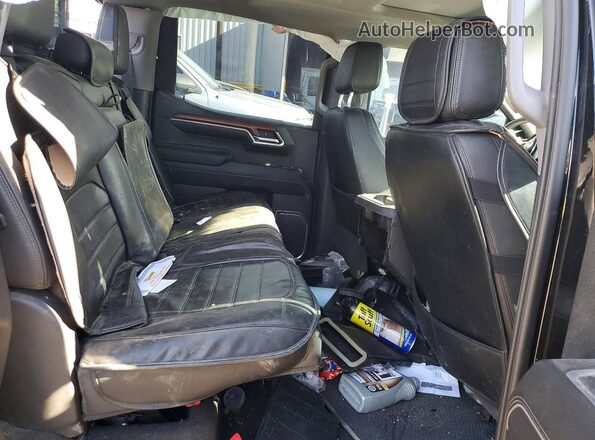 3GTUUGED7PG100404 2023 GMC SIERRA Black Vista de los asientos traseros