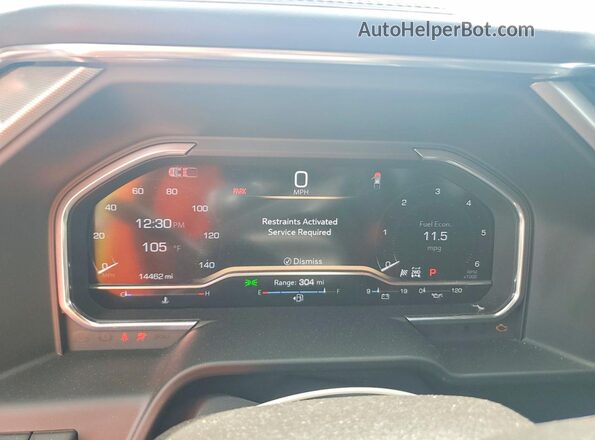 3GTUUGEL0RG219213 2024 GMC SIERRA White Vista del cuadro de instrumentos