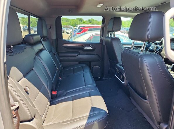 3GTUUGEL0RG223763 2024 GMC SIERRA Silver Rear seats view