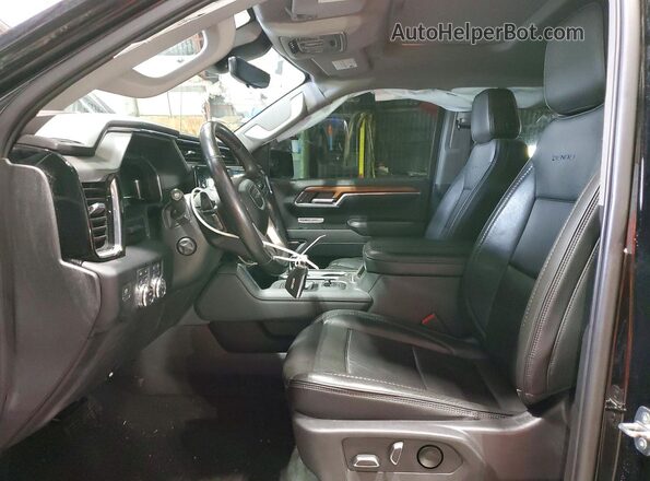3GTUUGEL4PG192997 2023 GMC SIERRA Black წინა სალონის ხედი