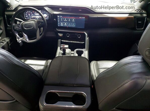 3GTUUGEL4PG192997 2023 GMC SIERRA Black წინა პანელის ხედი