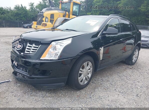 3GYFNAE35GS573445 2016 CADILLAC SRX Black წინა მარცხენა ხედი სამი მეოთხედიდან