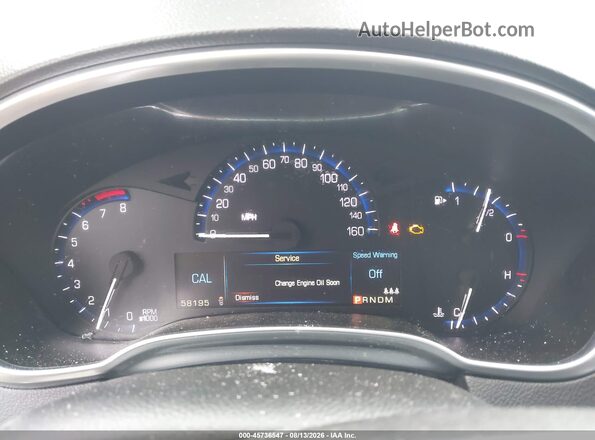 3GYFNAE35GS573445 2016 CADILLAC SRX Black უკანა სავარძლების ხედი