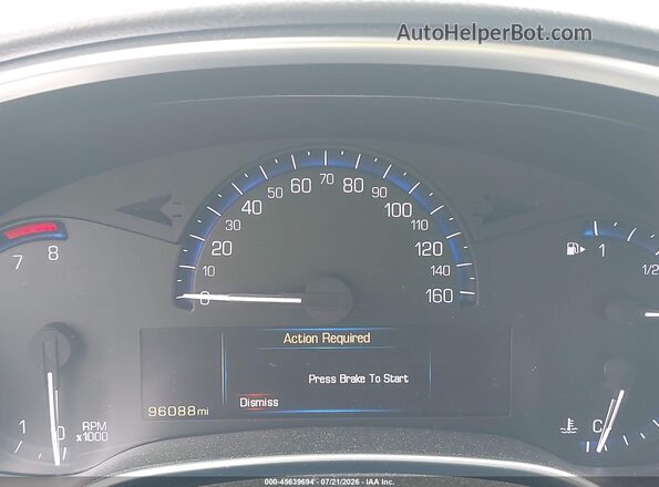 3GYFNAE36GS559294 2016 CADILLAC SRX Silver 