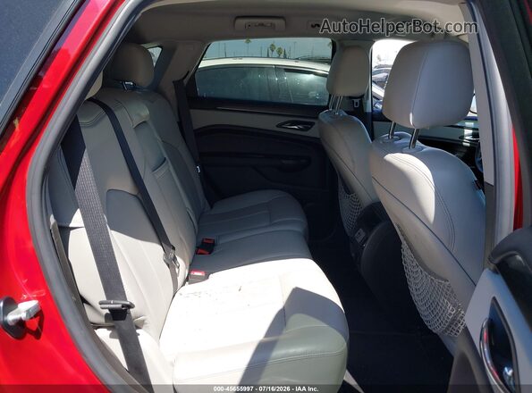 3GYFNAE38GS532615 2016 CADILLAC SRX Red VIN կոդի պիտակի տեսք