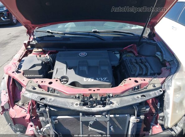 3GYFNAE38GS532615 2016 CADILLAC SRX Red Հետևի տեսք