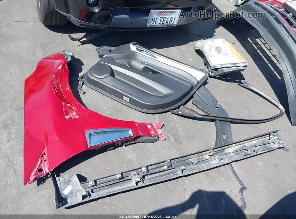 3GYFNAE38GS532615 2016 CADILLAC SRX Red Սարքավորումների վահանակի տեսք