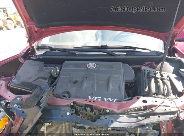 3GYFNBE30GS529472 2016 CADILLAC SRX Red Вид ззаду