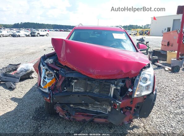 3GYFNBE30GS529472 2016 CADILLAC SRX Red Вид задньої частини салону