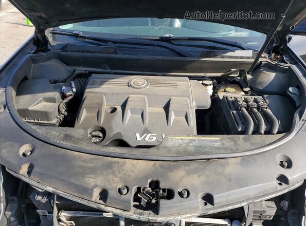 3GYFNBE30GS562164 2016 CADILLAC SRX Черный Вид подкапотного пространства