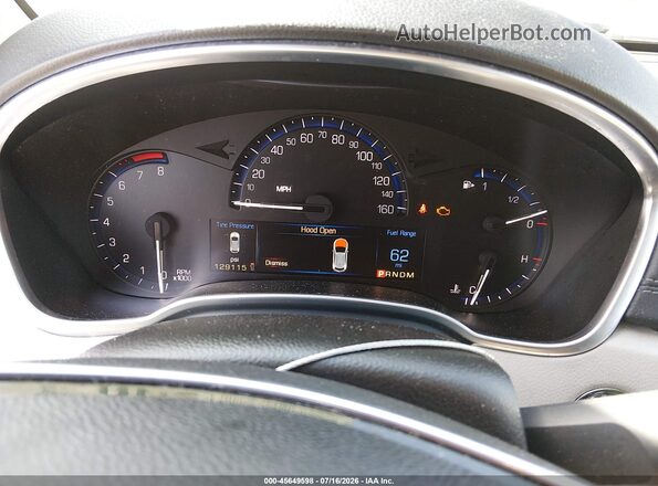 3GYFNBE31GS552856 2016 CADILLAC SRX Красный Вид задних сидений