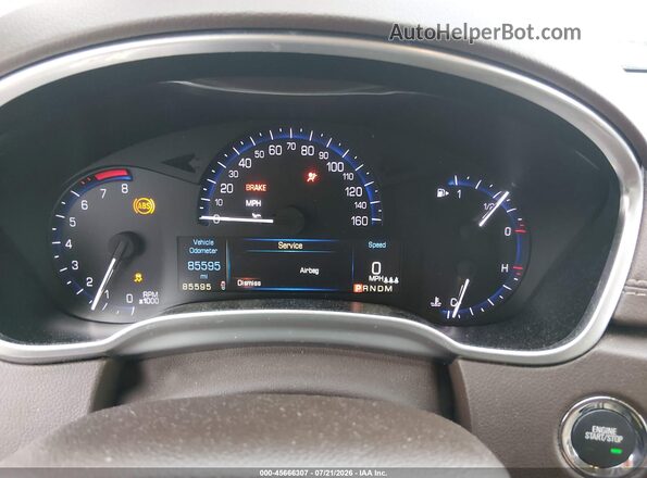 3GYFNBE31GS566370 2016 CADILLAC SRX White Вид задніх сидінь