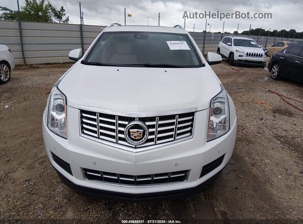 3GYFNBE31GS566370 2016 CADILLAC SRX White Вид щитка приладів