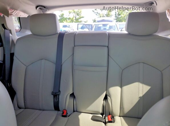 3GYFNBE36GS577543 2016 CADILLAC SRX Charcoal Vista de los asientos traseros