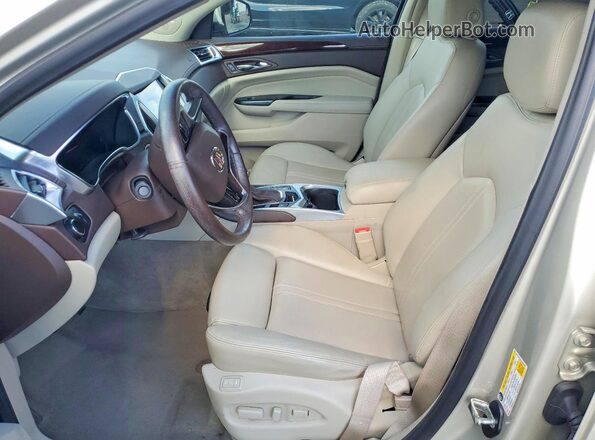 3GYFNBE37GS505895 2016 CADILLAC SRX Beige Вид салону спереду