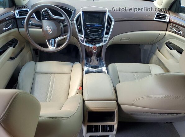 3GYFNBE37GS505895 2016 CADILLAC SRX Beige Вид панелі приладів