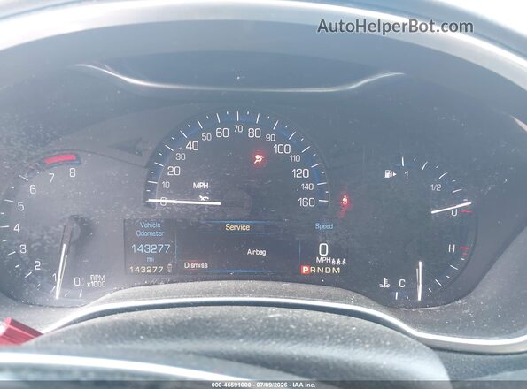 3GYFNBE37GS548276 2016 CADILLAC SRX Black Вид задніх сидінь