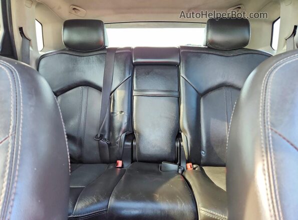 3GYFNBE37GS548942 2016 CADILLAC SRX Gray უკანა სავარძლების ხედი