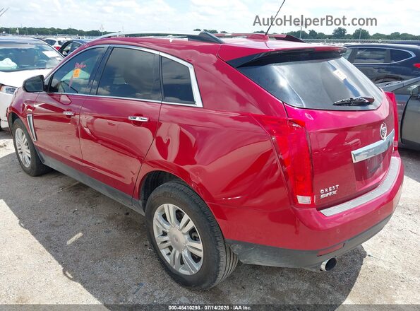 3GYFNBE37GS582668 2016 CADILLAC SRX Red Tył lewy